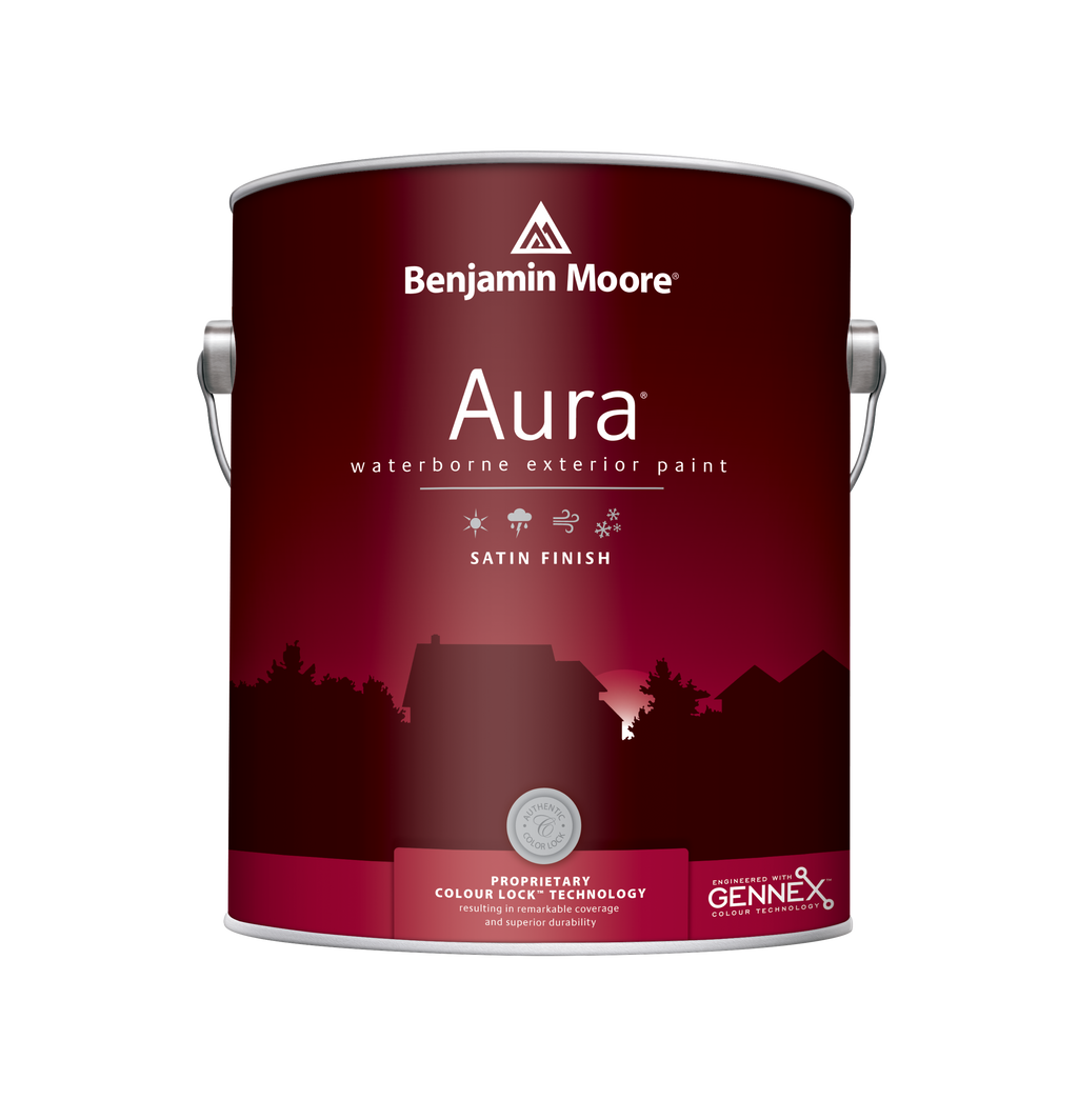 Aura® Waterborne Exterior Paint Island Benjamin Moore